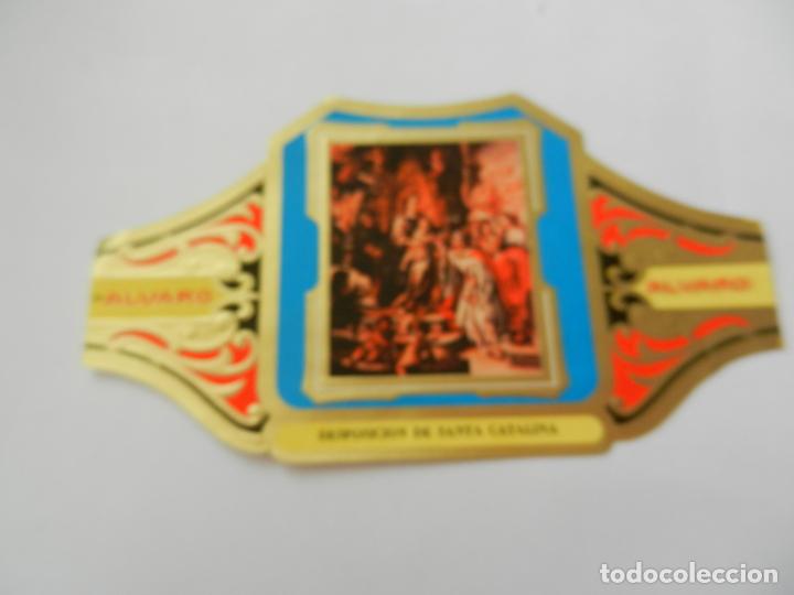 Vitolas de colecci&oacute;n: VITOLA ALVARO - SERIE CUADRO DE PINTORES ESPA&Ntilde;OLES - DESPOSICI&Oacute;N DE SANTA CATALINA - VALDES LEAL