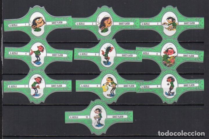 Vitolas de colecci&oacute;n: Vitolas. Serie Gezelle - Guust Flater, 10 vitolas.