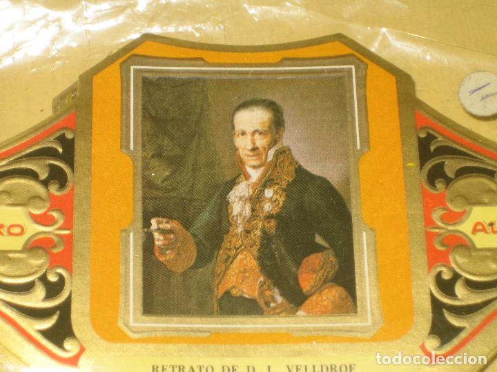 An&eacute;is de charuto de cole&ccedil;&atilde;o: VITOLAS GRANDES PINTORES ESPA&Ntilde;OLES - FRANJA ROJA COMPLETA