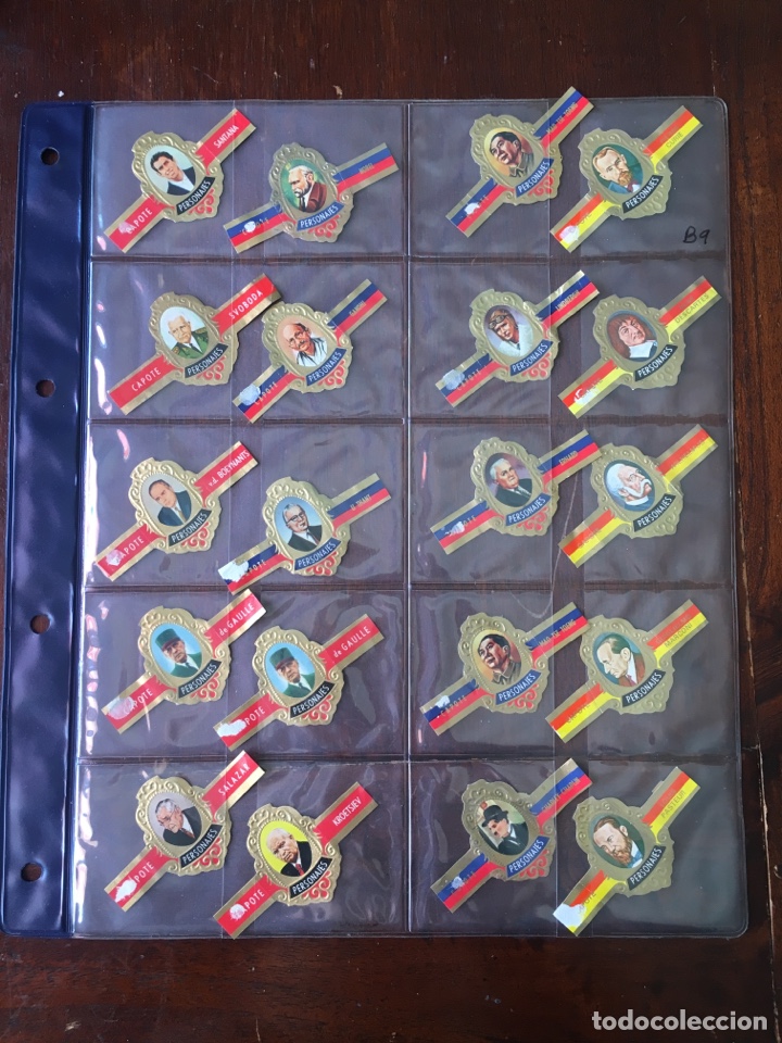 Vitolas de colecci&oacute;n: 20 Vitolas colecci&oacute;n personajes serie A B G