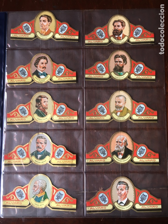 Vitolas de colecci&oacute;n: Vitolas Alvaro Serie Musicos