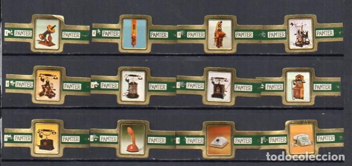 Vitolas de colecci&oacute;n: Serie completa Panter- Tel&eacute;fonos, 12 vitolas.