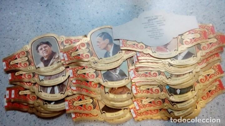 Vitolas de colecci&oacute;n: VITOLAS ALVARO COLECCION SERIE PREMIOS NOBEL LITERATURA LOTE DE 55 VITOLAS