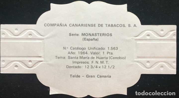 Vitolas de colecci&oacute;n: 2 VITOLAS SERIE MONASTERIOS - Foto 2