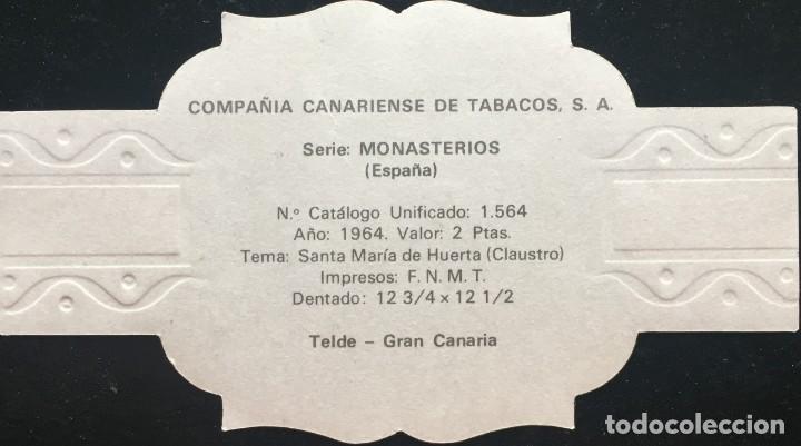 Vitolas de colecci&oacute;n: 2 VITOLAS SERIE MONASTERIOS - Foto 4