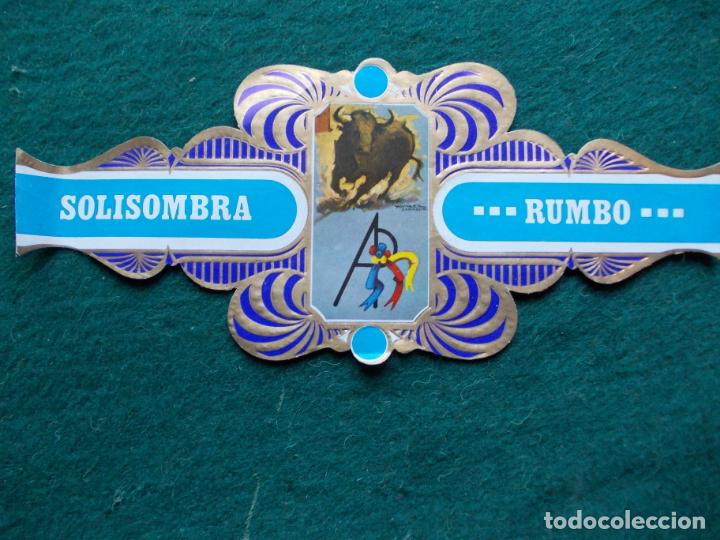 Vitolas de colecci&oacute;n: VITOLA SOLISOMBRA RUMBO SERIE GANADERIAS N&ordm; 3