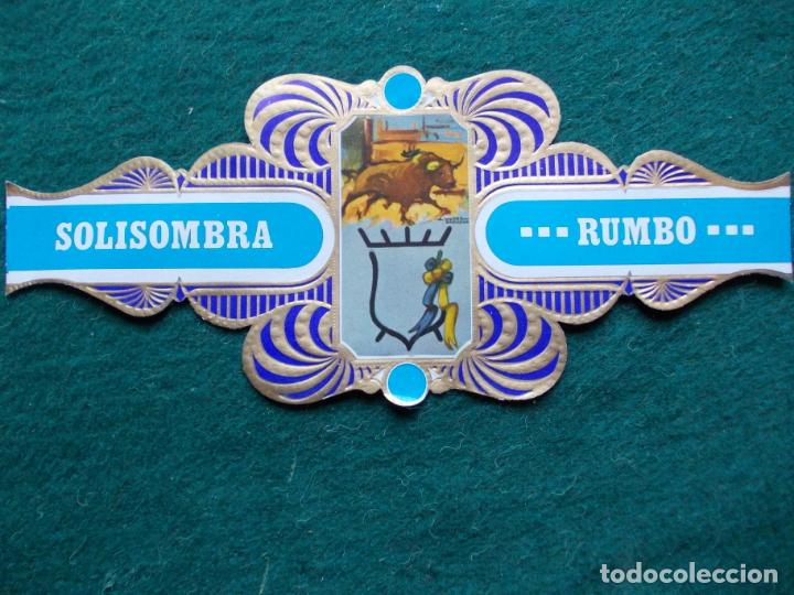 Vitolas de colecci&oacute;n: VITOLA SOLISOMBRA RUMBO SERIE GANADERIAS N&ordm; 6