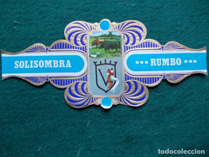 Vitolas de colecci&oacute;n: VITOLA SOLISOMBRA RUMBO SERIE GANADERIAS N&ordm; 5