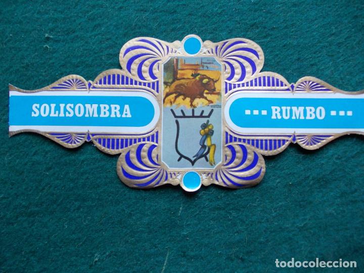 Vitolas de colecci&oacute;n: VITOLA SOLISOMBRA RUMBO SERIE GANADERIAS N&ordm; 6