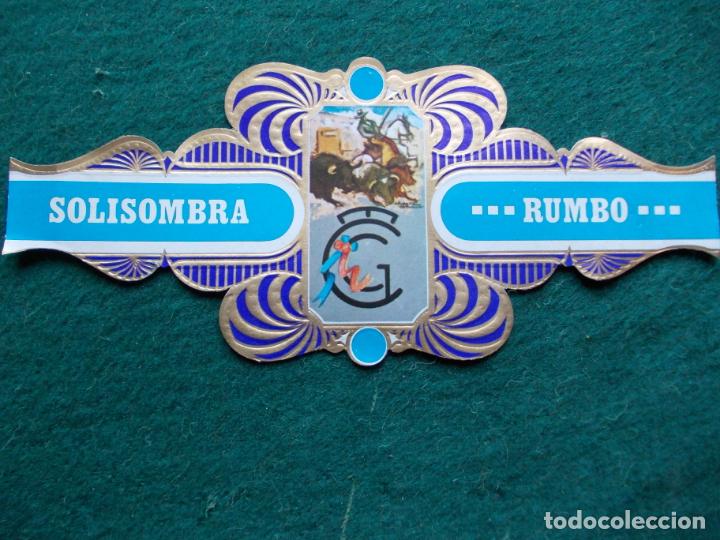 Vitolas de colecci&oacute;n: VITOLA SOLISOMBRA RUMBO SERIE GANADERIAS N&ordm; 4