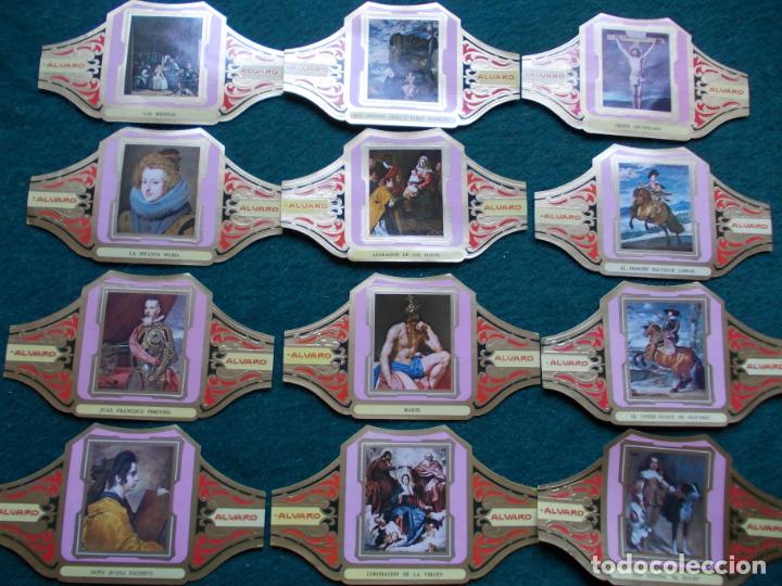 An&eacute;is de charuto de cole&ccedil;&atilde;o: VITOLAS ALVARO CUADROS DE PINTORES ESPA&Ntilde;OLES SERIE COMPLETA VELAZQUEZ