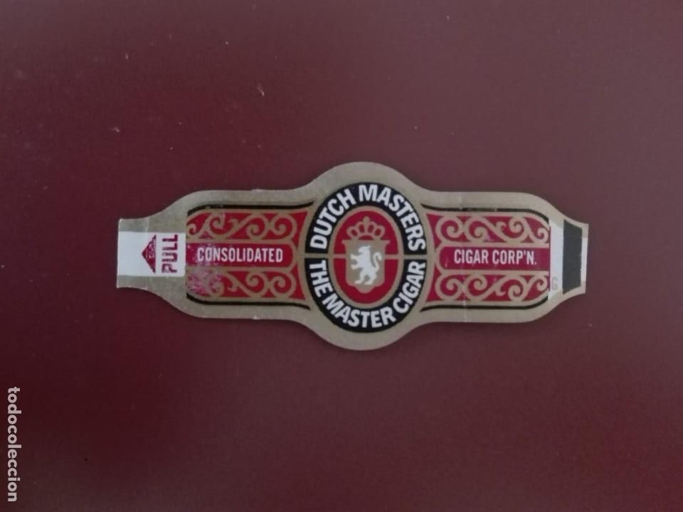 Vitolas de colecci&oacute;n: VITOLA DUTCH MASTERS - Foto 1