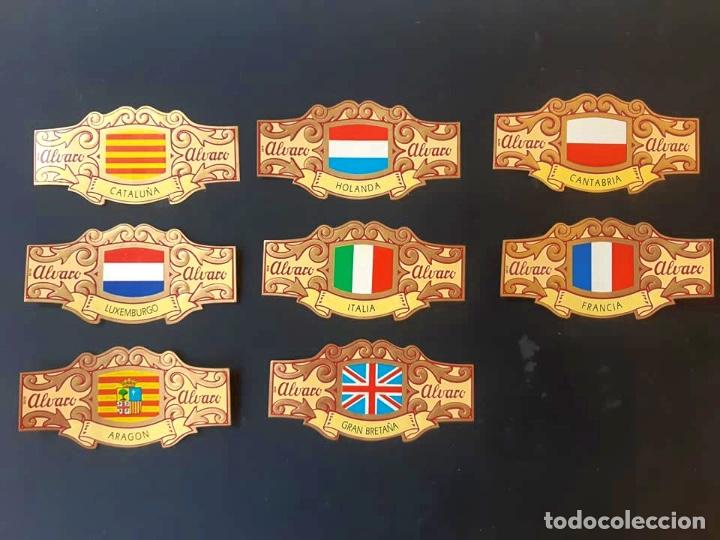 Vitolas de colecci&oacute;n: vitolas de banderas - Foto 1
