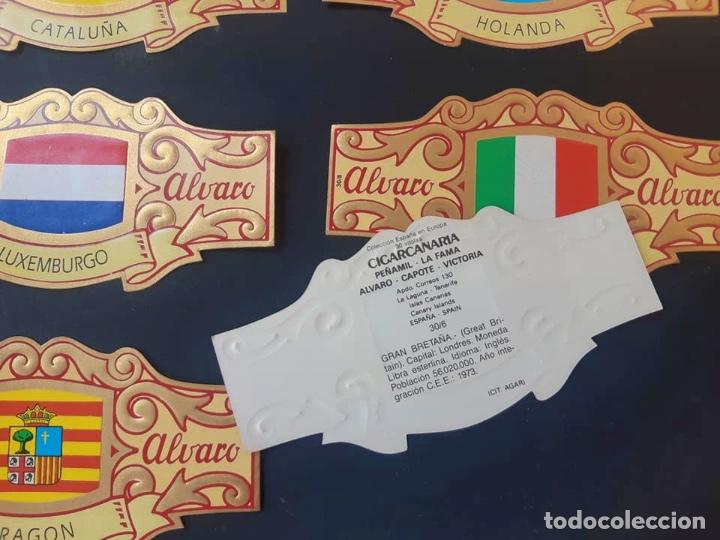 Vitolas de colecci&oacute;n: vitolas de banderas - Foto 2