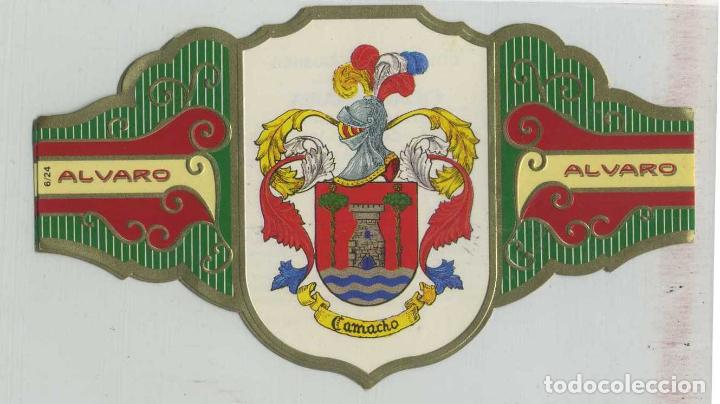 Bagues de cigare de collection: VITOLA COLECCI&Oacute;N HER&Aacute;LDICA SERIE IV. CAMACHO. VIT-103 ,2