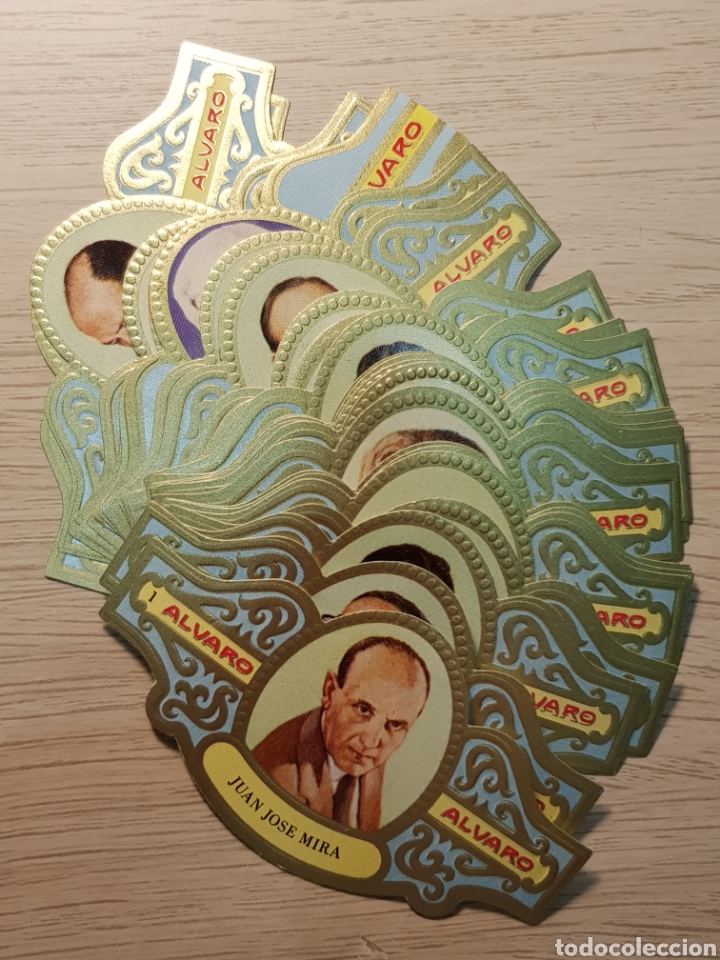 Vitolas de colecci&oacute;n: SERIE COMPLETA 24 VITOLAS. PREMIOS PLANTEA. ALVARO