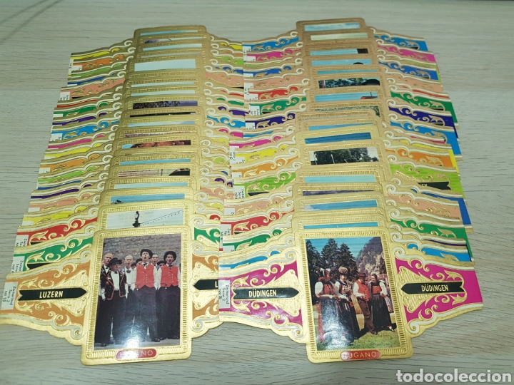 Bagues de cigare de collection: 40 VITOLAS SERIE 2. DEL N&deg;31 AL 70. LUGANO. SWITSERLAND.