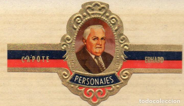 Vitolas de colecci&oacute;n: VITOLA, ERHARD, CAPOTE, SERIE PERSONAJES