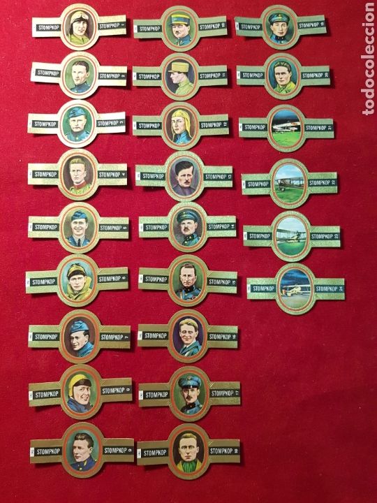 Vitolas de colecci&oacute;n: SERIE COMPLETA 24 VITOLAS. FUERZAS A&Eacute;REAS. STOMPKOP