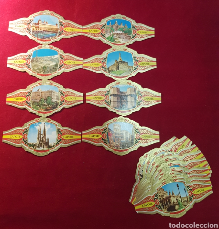 Vitolas de colecci&oacute;n: SERIE COMPLETA 24 VITOLAS. MARAVILLAS DE ESPA&Ntilde;A. CAPOTE.
