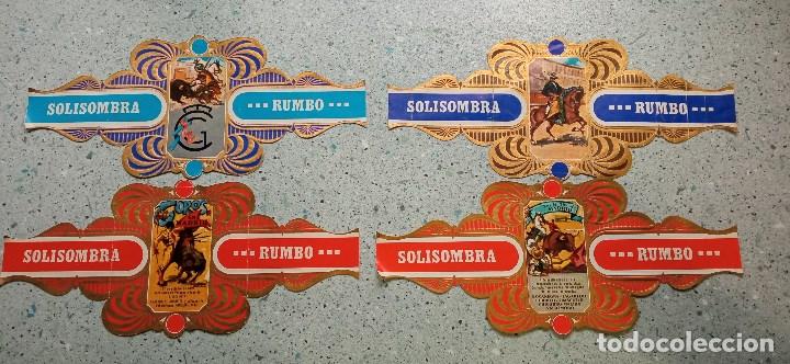 Vitolas de colecci&oacute;n: VITOLAS SOLISOMBRA RUMBO SERIE TAURINA DE 24 CMS.