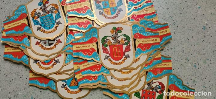Vitolas de colecci&oacute;n: VITOLAS ALVARO COLECCION HERALDICA SERIE II LOTE DE 22 UDS.