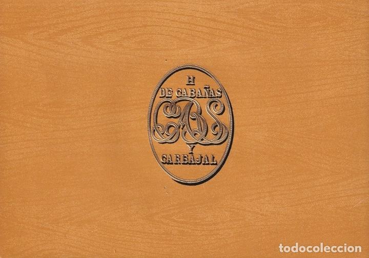 Vitolas de colecci&oacute;n: TAB-146 CUBA TOBACCO LEBEL 22x15cm. FABRICA DE TABACOS DE CABA&Ntilde;AS Y CARBAJAL