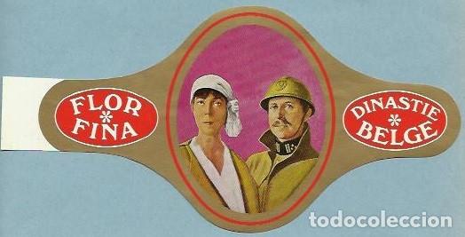 Vitolas de colecci&oacute;n: FLOR FINA.-ID-293.-SERIE DINASTIA BELGA.--GIGANTE.-COMPLETA