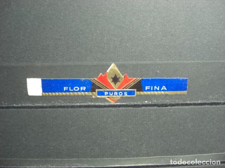 Vitolas de colecci&oacute;n: VITOLA ANTIGUA . FLOR FINA - PUROS. (1846)