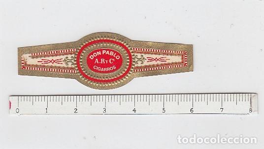Vitola Don Pablo A R Y Cª Cigarros Buy Old Cigar Bands At Todocoleccion