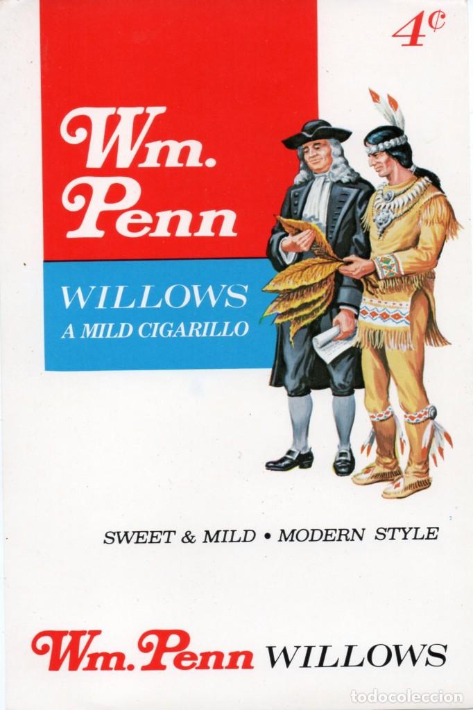 Sammlung von Banderolen: Litograf&iacute;a - Habilitaci&oacute;n - WM. Penn, Willows.