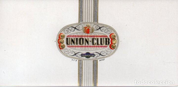 Vitolas de colecci&oacute;n: Litograf&iacute;a - Habilitaci&oacute;n - Uni&oacute;n-Club.