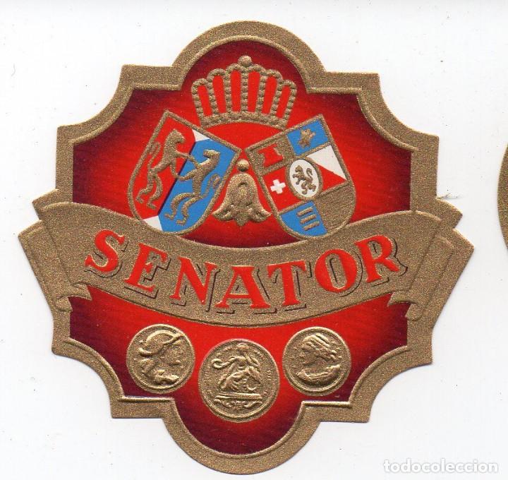 Vitolas de colecci&oacute;n: Litograf&iacute;a - Habilitaci&oacute;n - Senator.