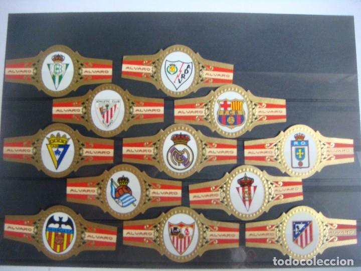 Vitolas de colecci&oacute;n: VITOLAS COLECCION DE 12 VITOLAS DE ALVARO ESCUDOS DE FUTBOL