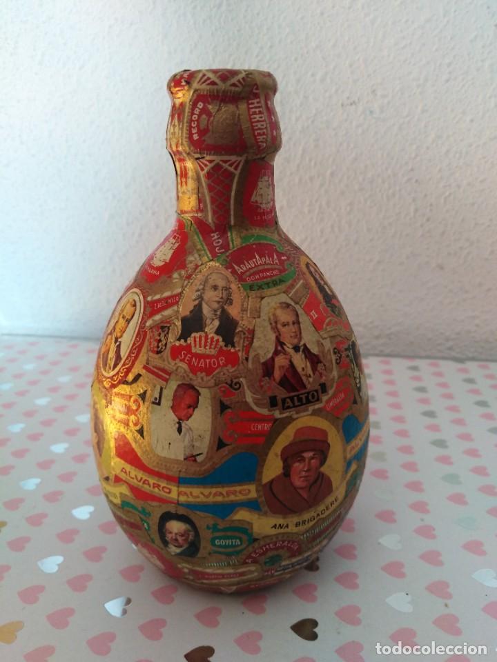 Vitolas de colección: Botella decorada con Vitolas - Foto 2 - 233834365