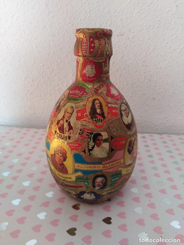 Vitolas de colección: Botella decorada con Vitolas - Foto 5 - 233834365