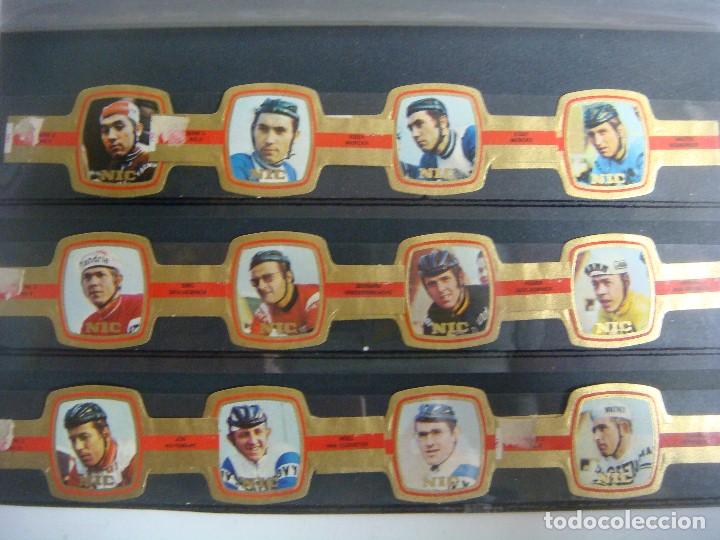 Vitolas de colecci&oacute;n: VITOLA COLECCION DE 12 VITOLAS DE CICLISMO 3&ordf; SERIE DE NIC-( P )