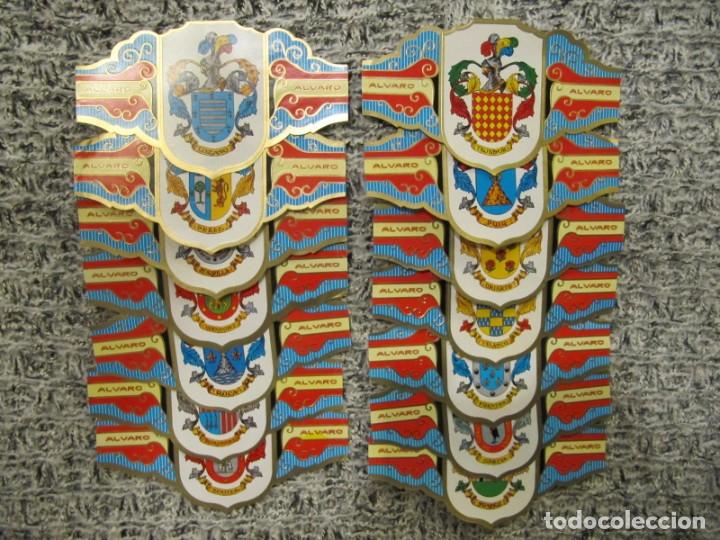 Vitolas de colecci&oacute;n: LOTE DE VITOLAS - HERALDICA - ESCUDOS APELLIDOS - 2
