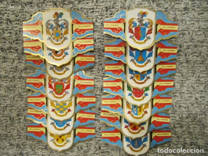Vitolas de colecci&oacute;n: LOTE DE VITOLAS - HERALDICA - ESCUDOS APELLIDOS - 3