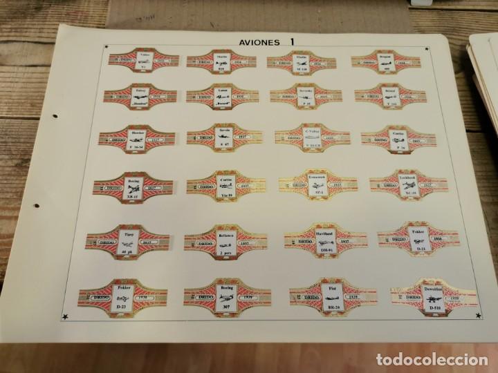 Vitolas de colecci&oacute;n: DRIDO, AVIONES, 48 VITOLAS, SERIE COMPLETA.