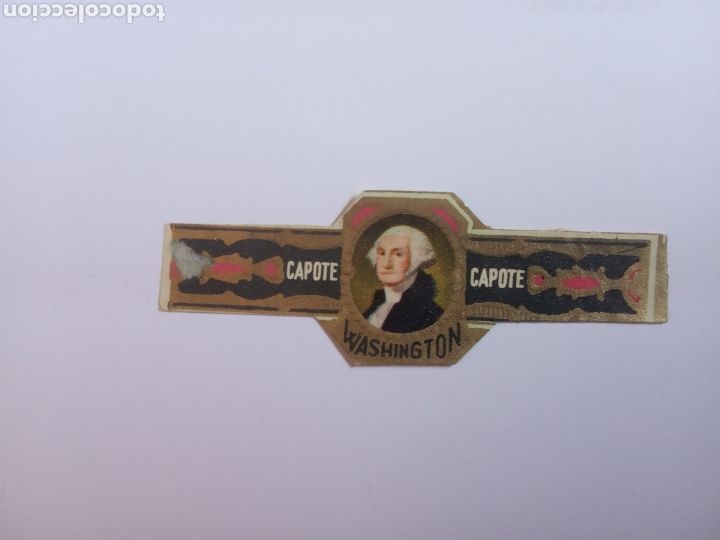 Vitolas de colecci&oacute;n: VITOLA CAPOTE WASHINGTON - Foto 1