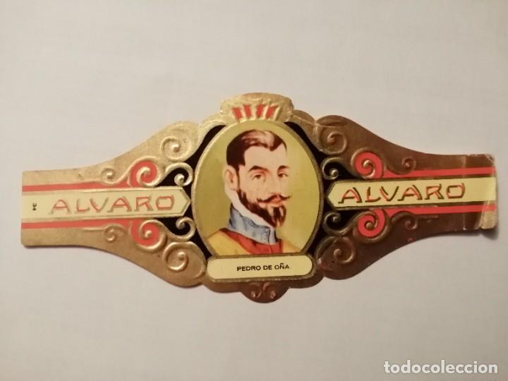 Vitolas de colecci&oacute;n: VITOLA: ALVARO - SERIE: LITERATOS, PEDRO DE O&Ntilde;A.