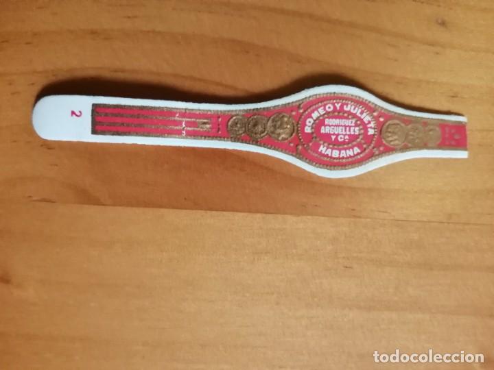 Vitolas de colecci&oacute;n: VITOLA: ROMEO Y JULIETA - HABANA - RODRIGUEZ ARG&Uuml;ELLES Y C&ordf;