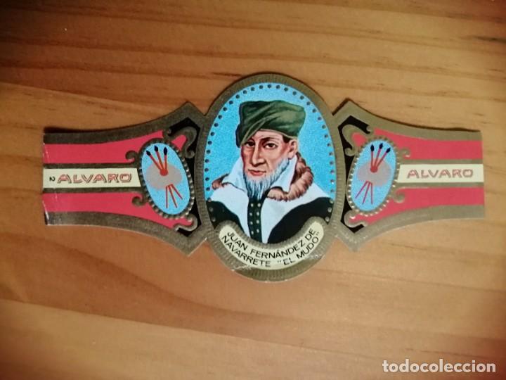 Vitolas de colecci&oacute;n: VITOLA: ALVARO - SERIE: PINTORES: JUAN FERN&Aacute;NDEZ DE NAVARRETE (EL MUDO).