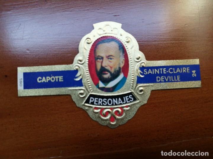 Vitolas de colecci&oacute;n: VITOLA CAPOTE - COLECCI&Oacute;N: PERSONAJES - SAINTE-CLAIRE DEVILLE - SERIE H - N&Uacute;MERO 24