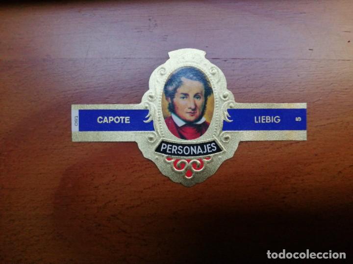 Vitolas de colecci&oacute;n: VITOLA CAPOTE - COLECCI&Oacute;N: PERSONAJES - LIEBIG - SERIE H - N&Uacute;MERO 5