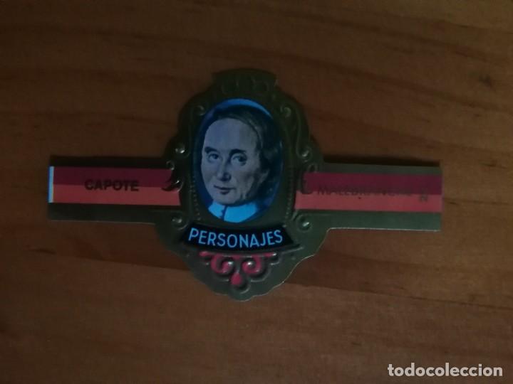 Vitolas de colecci&oacute;n: VITOLA CAPOTE - COLECCI&Oacute;N: PERSONAJES, FILOSOFOS - MALEBRANCHE - SERIE I - N&Uacute;MERO 22