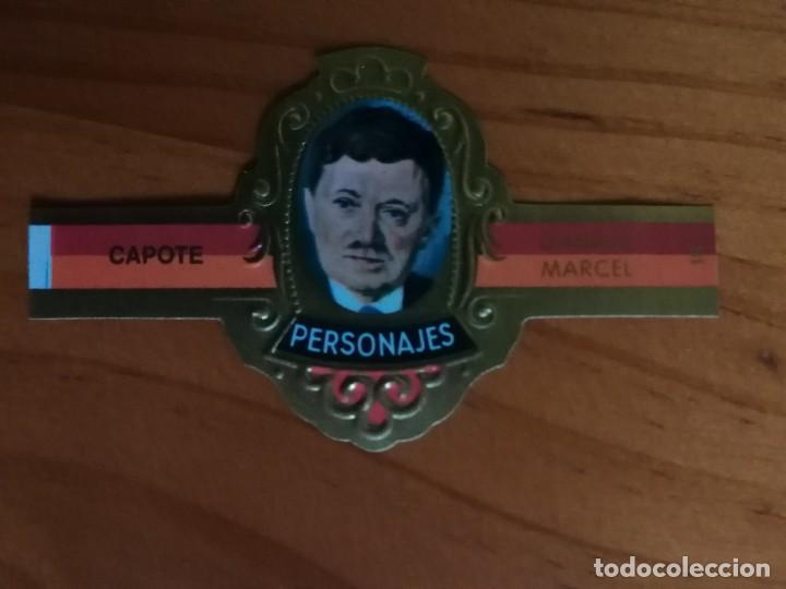 Vitolas de colecci&oacute;n: VITOLA CAPOTE - COLECCI&Oacute;N: PERSONAJES, FILOSOFOS - GABRIEL MARCEL - SERIE I - N&Uacute;MERO 18