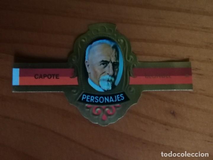 Vitolas de colecci&oacute;n: VITOLA CAPOTE - COLECCI&Oacute;N: PERSONAJES, FILOSOFOS - BLONDEL - SERIE I - N&Uacute;MERO 9