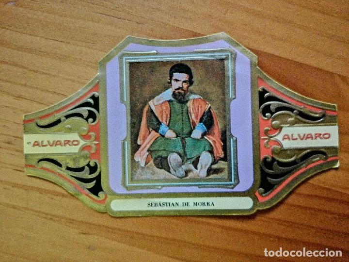 Vitolas de colecci&oacute;n: VITOLA ALVARO - CUADROS DE PINTORES ESPA&Ntilde;OLES - SERIE II - SEBASTIAN DE MORRA - VELAZQUEZ.